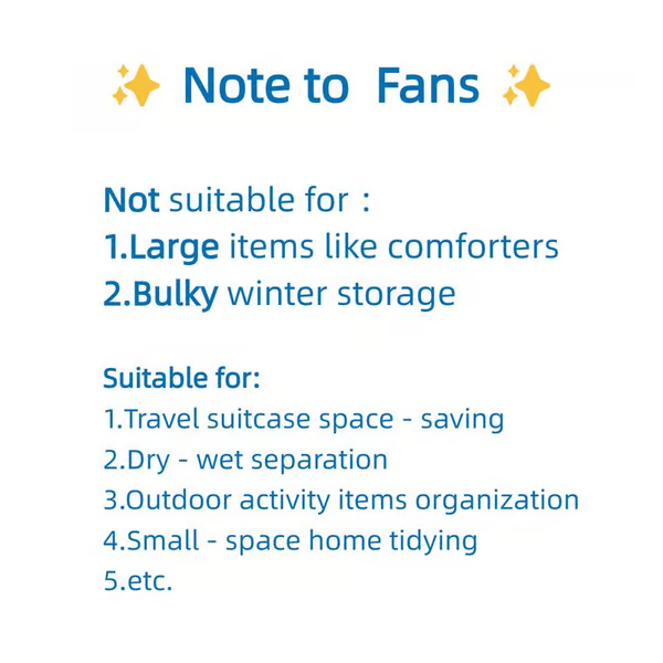 6er-Pack elektrische USB-Vakuum-Kompressionsbeutel – Platz sparen, leicht reisen!