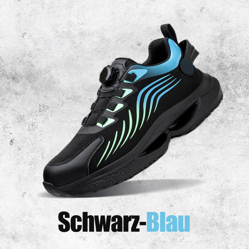 🔥2025 Heißer Verkauf 50% RABATT🔥Schlag- und stichfeste Sicherheitsschuhe mit Drehknopf