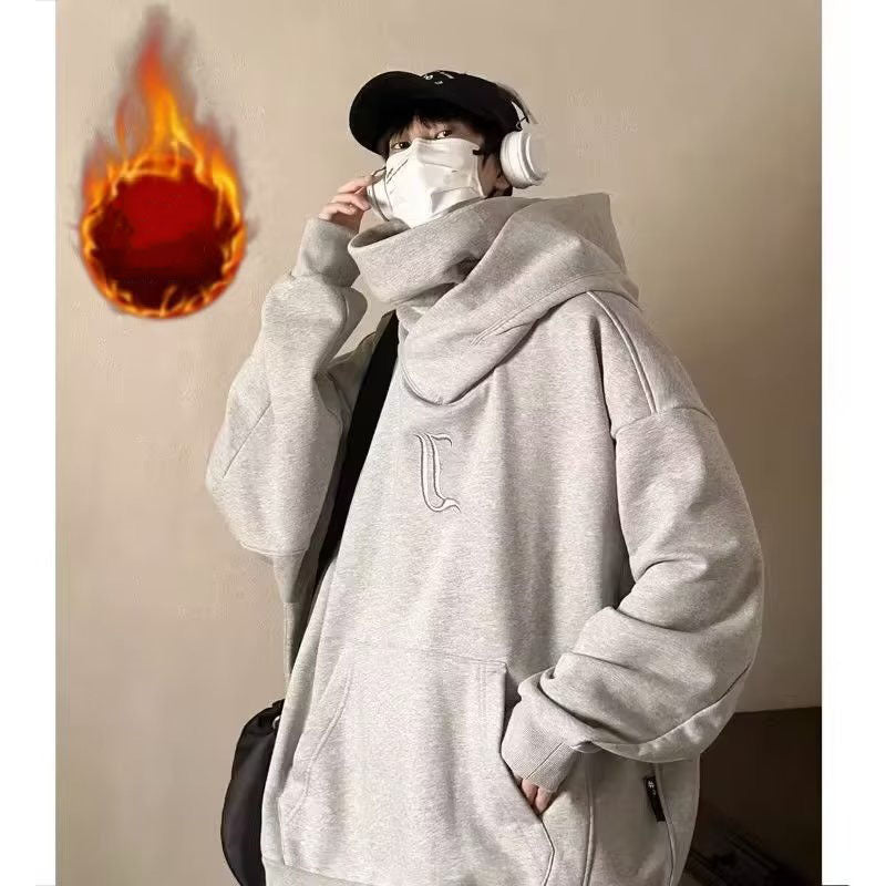 Perfektes Geschenk Übergroße Unisex-Hip-Hop-Kapuzenpullover für den Herbst