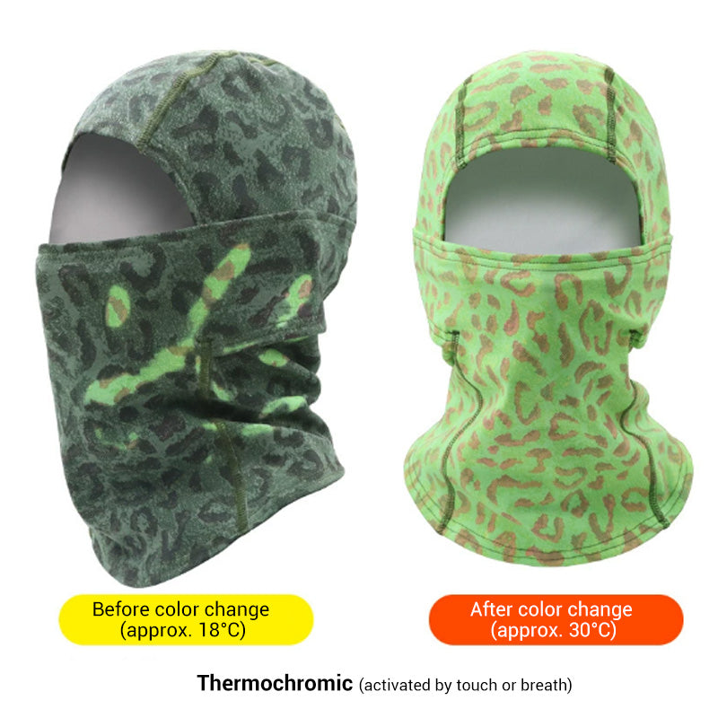 🧣 50% OFF NOW! ✨ Heat Reactive Balaclava - Color-Changing Fabric with Full Face Protection for Winter Sports ❄️🔒