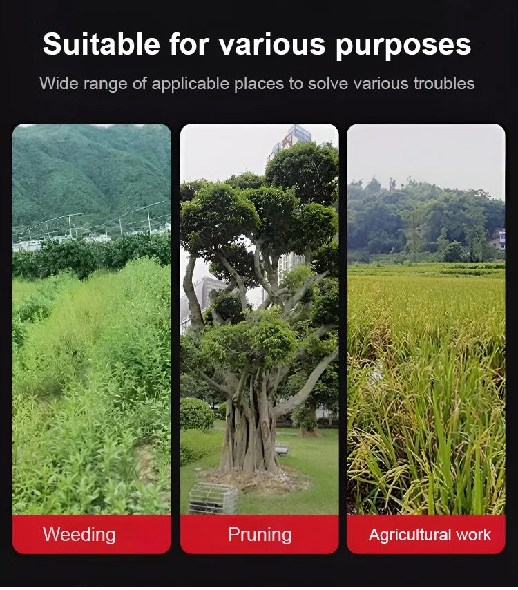 Kein Schärfen Leichte, tragbare Stahl-Klappsichel