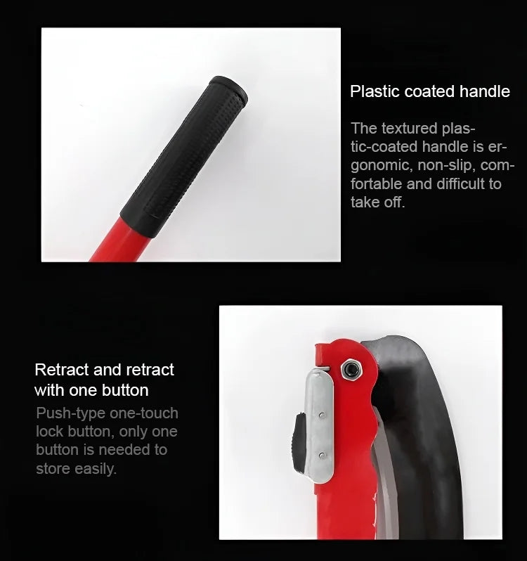 Kein Schärfen Leichte, tragbare Stahl-Klappsichel