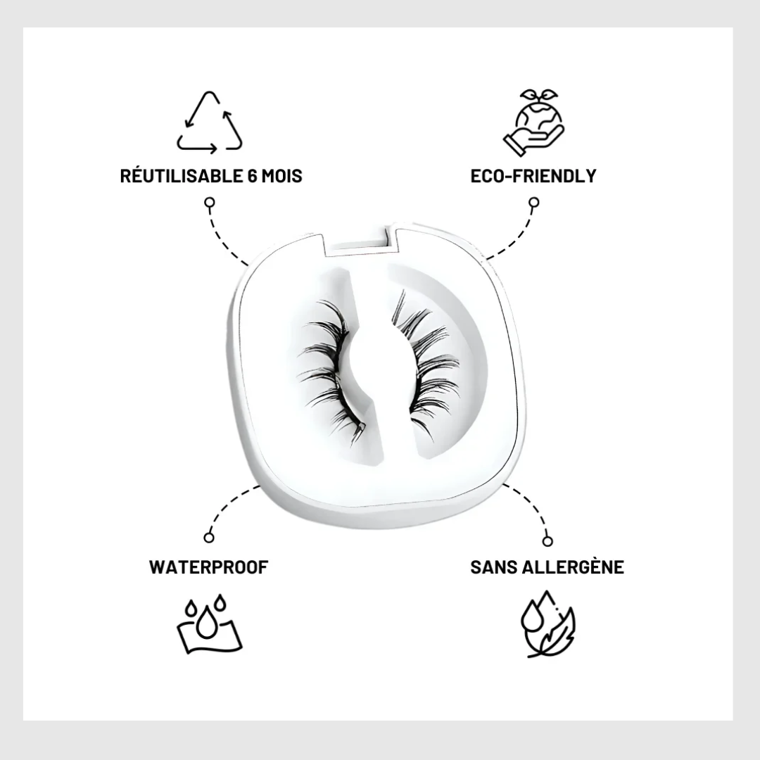 🔥Heißer Verkauf - 50% Rabatt💫Magnetische Wimpern