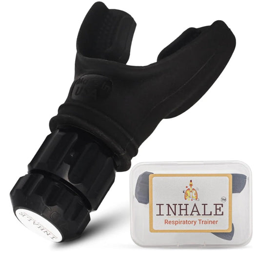 🔥Stärken Sie Ihren Körperbau👍Portables, einstellbares Atemtrainingsgerät