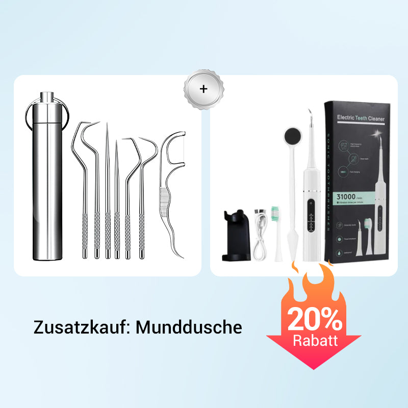 ⚡ Edelstahl Zahnstocher Set | Hygienisch & Langlebig 🦷✅
