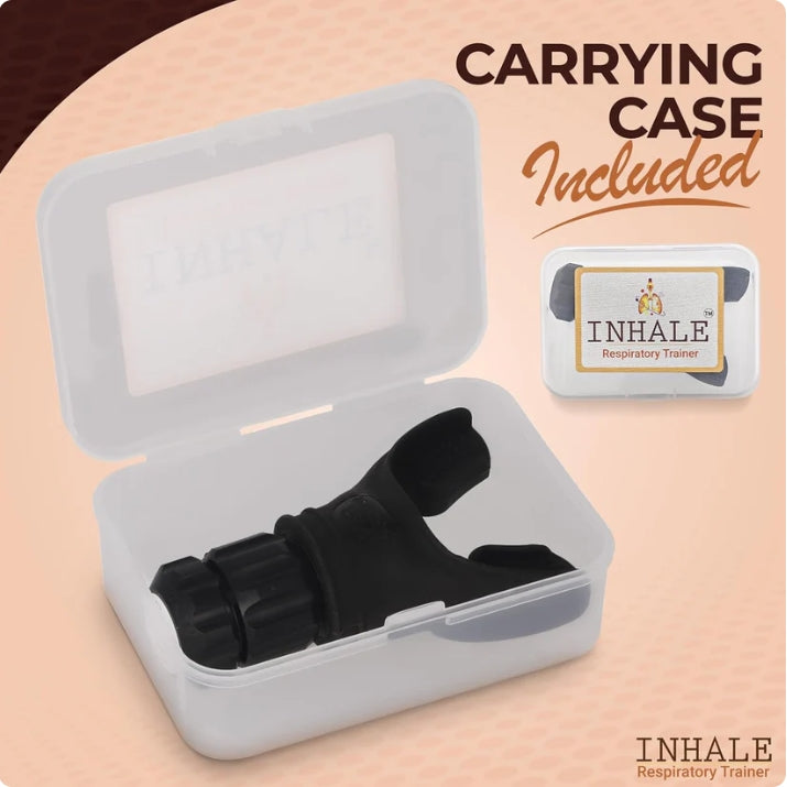 🔥Stärken Sie Ihren Körperbau👍Portables, einstellbares Atemtrainingsgerät