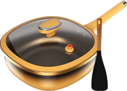 🔥Begrenzte Stückzahl verfügbar 50 % Rabatt🔥🍳✨ Antihaft-Topf aus Titanlegierung, 12 Zoll, mit Deckel 🍲💫