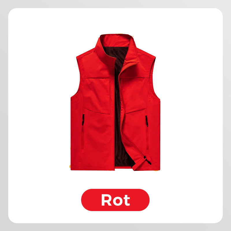 ⏳Begrenzte Zeit 50% Rabatt! 💥Wasserdichte Cargoweste für Herren