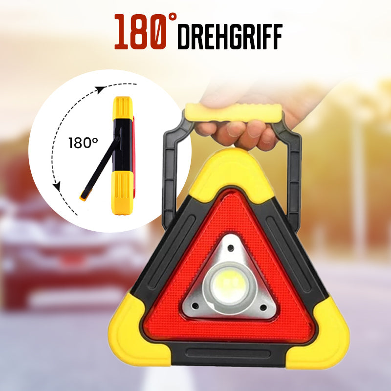 💥50% Rabatt💥2-in-1 Solar-Warndreieck-Leuchten für den Notfall
