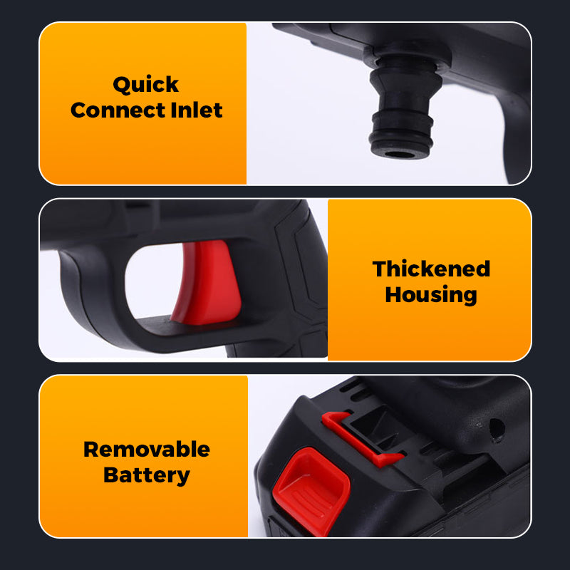 🔥2025 Heißer Verkäufer🔥Neue kabellose tragbare Multifunktions-Hochdruckwasserstrahler