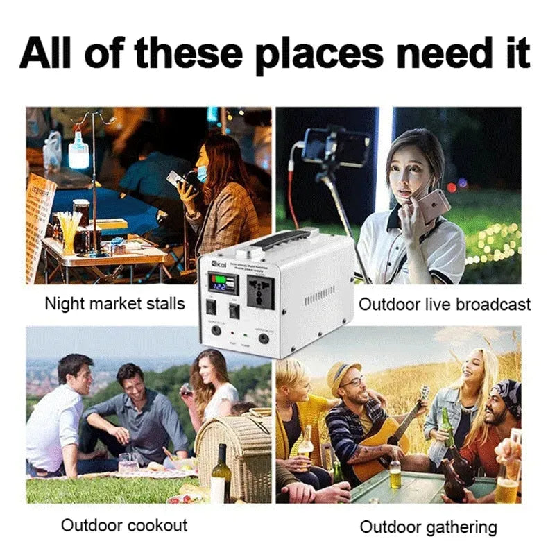 120.000mAH tragbare multifunktionale Solarstromversorgung