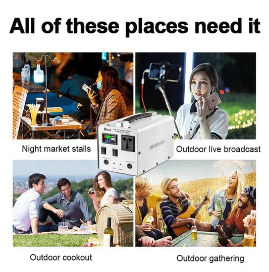 120.000mAH tragbare multifunktionale Solarstromversorgung