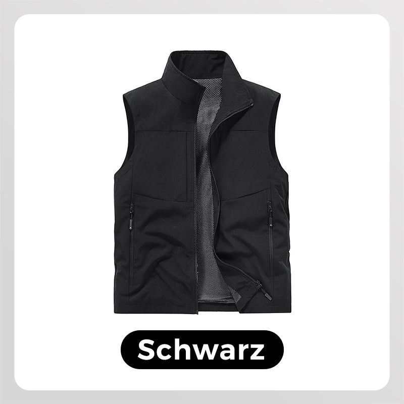 ⏳Begrenzte Zeit 50% Rabatt! 💥Wasserdichte Cargoweste für Herren