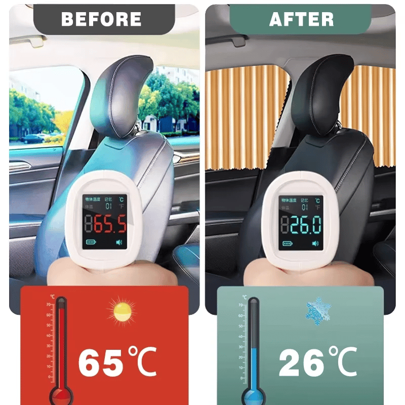 🌥️🔥Universal Fit Magnetic Auto Seite Fenster Privatsphäre Sunshade🚗