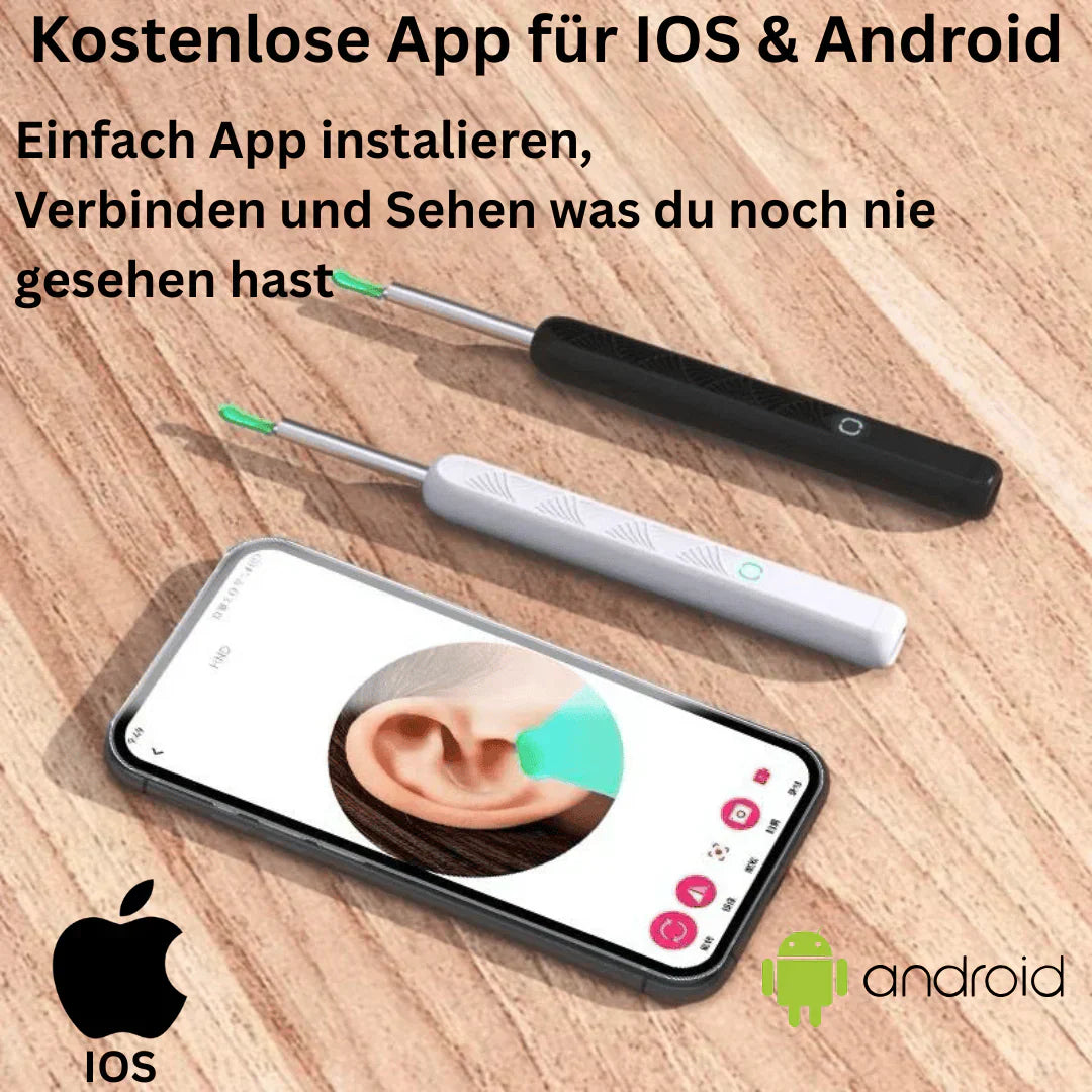 ⏳Begrenzte Zeit 50% Rabatt💥Intelligenter wasserdichter visueller Ohrenschmalzentferner