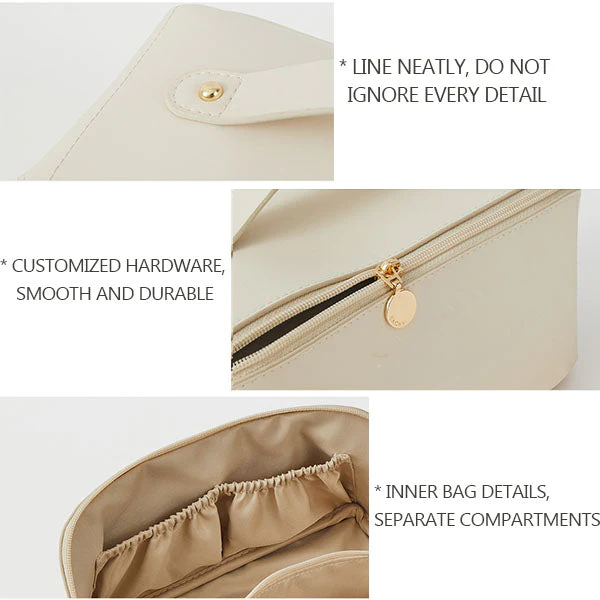 2025 Hot Sale-Reisekosmetiktasche mit großem Fassungsvermögen