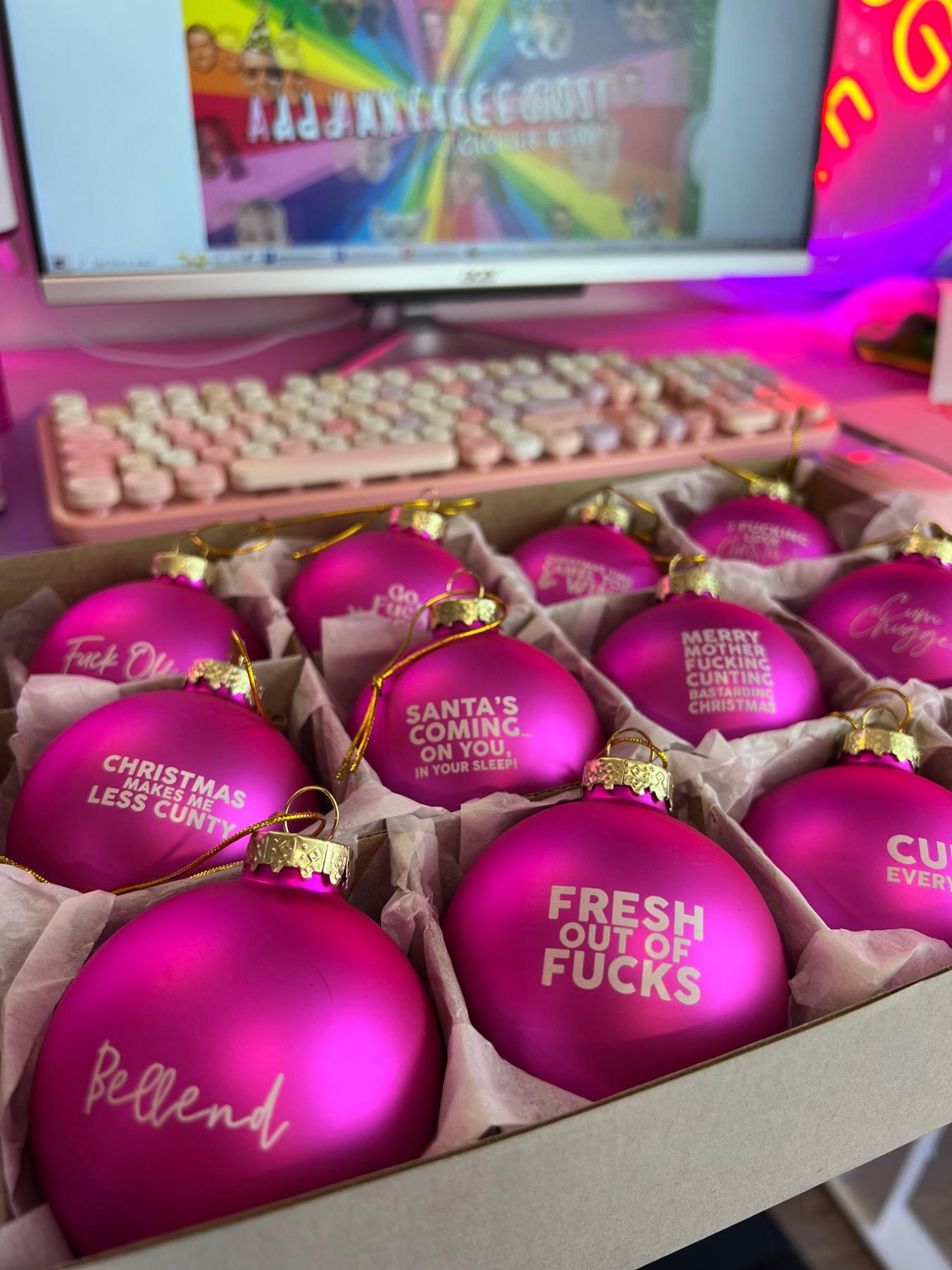 Lustiges Weihnachtsornament