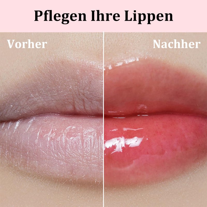 Feuchtigkeitsspendendes Lippenöl mit Glanz