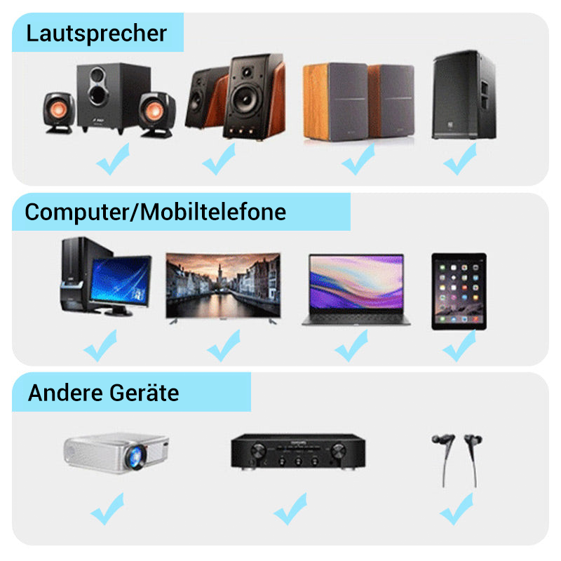 Bluetooth-Empfänger 5.0 Audioadapter