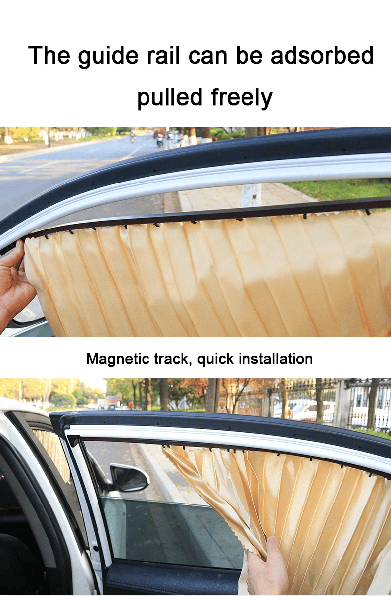 🌥️🔥Universal Fit Magnetic Auto Seite Fenster Privatsphäre Sunshade🚗