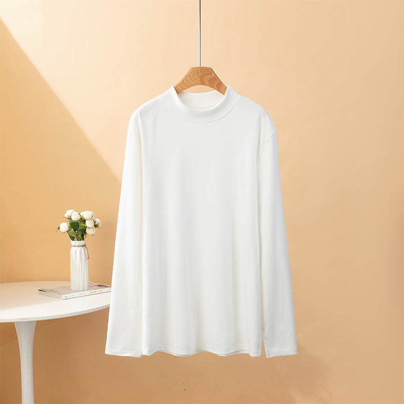 🎅Bestes Geschenk für Ihn🔥 Doppelseitiges Herren-Hemd aus Kunstsamt mit halbem Rollkragen