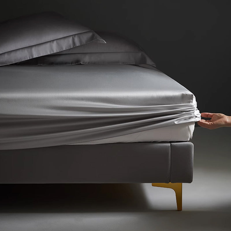 🔥Sommer-Schnäppchen – 49% Rabatt🧊Uni Seide Spannbetttuch Microfaser Bettlaken