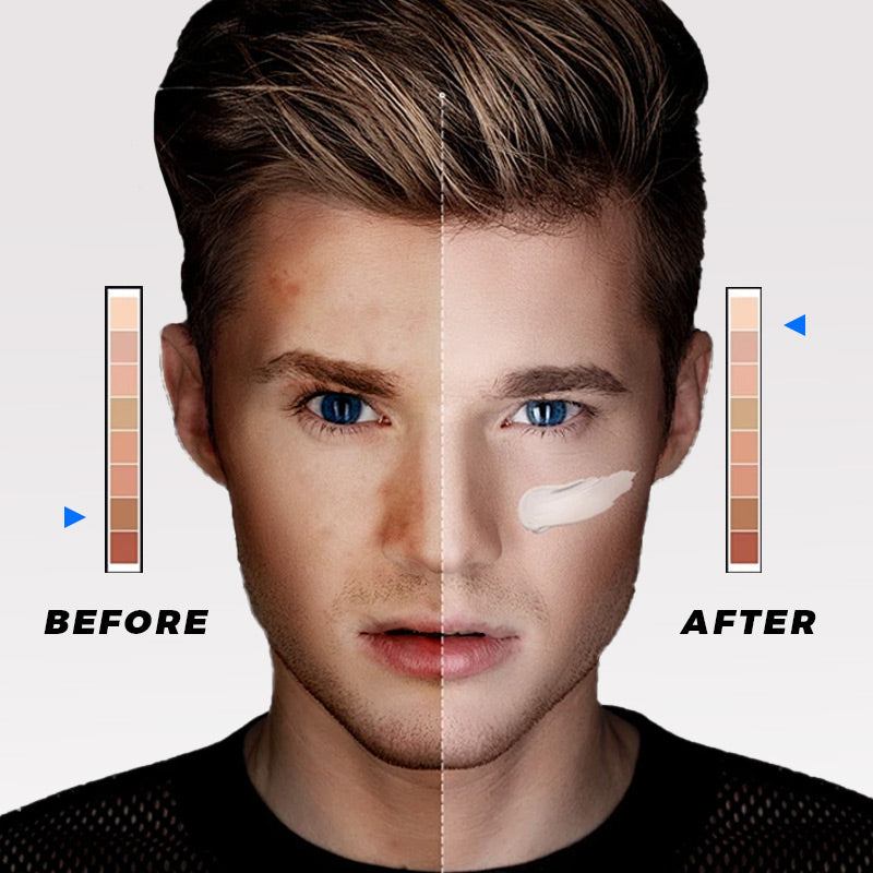 50 g Make-up-Creme für Männer zum Aufhellen, Befeuchten und Abdecken von Pickeln