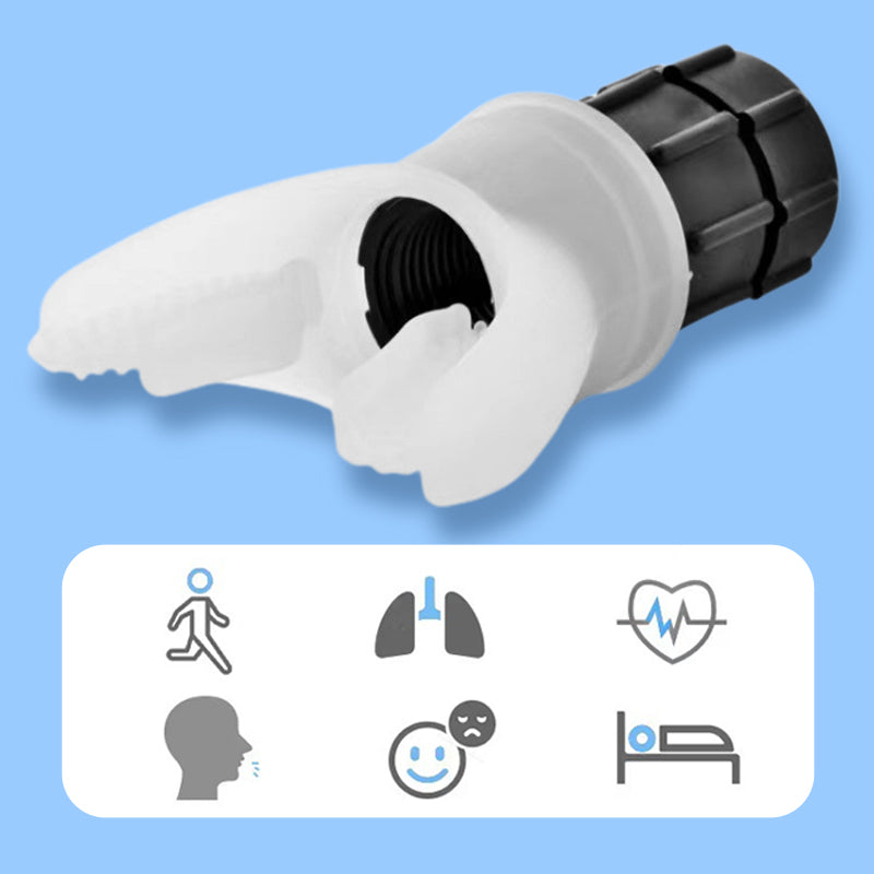 🔥Stärken Sie Ihren Körperbau👍Portables, einstellbares Atemtrainingsgerät