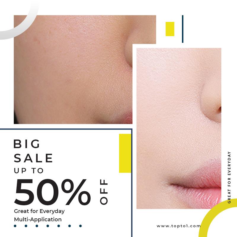 Hochdichter, nahtloser Foundation-Pinsel