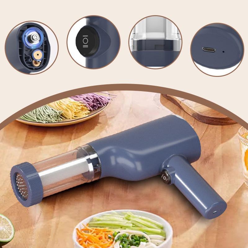 6-in-1 Cordless Handheld Electric Pasta Maker