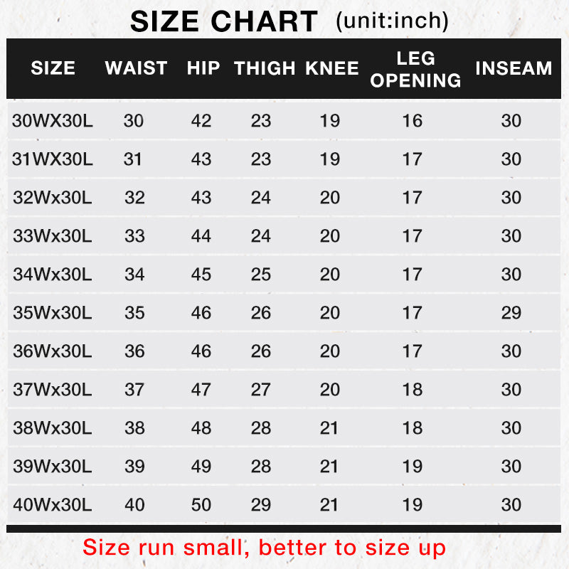 👖Herrenjeans mit hoher Taille und gerader Passform