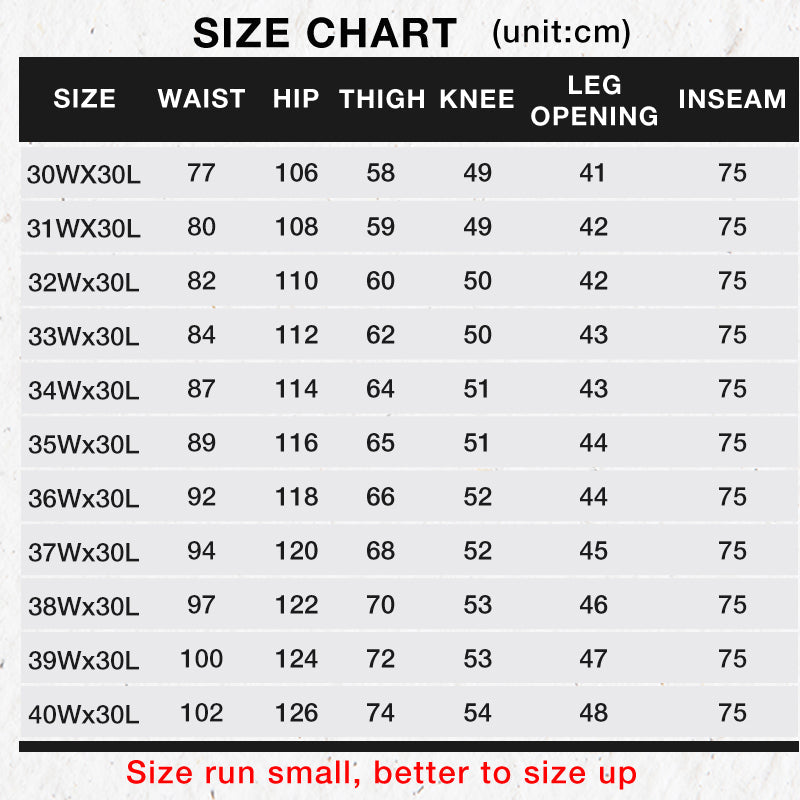 👖Herrenjeans mit hoher Taille und gerader Passform