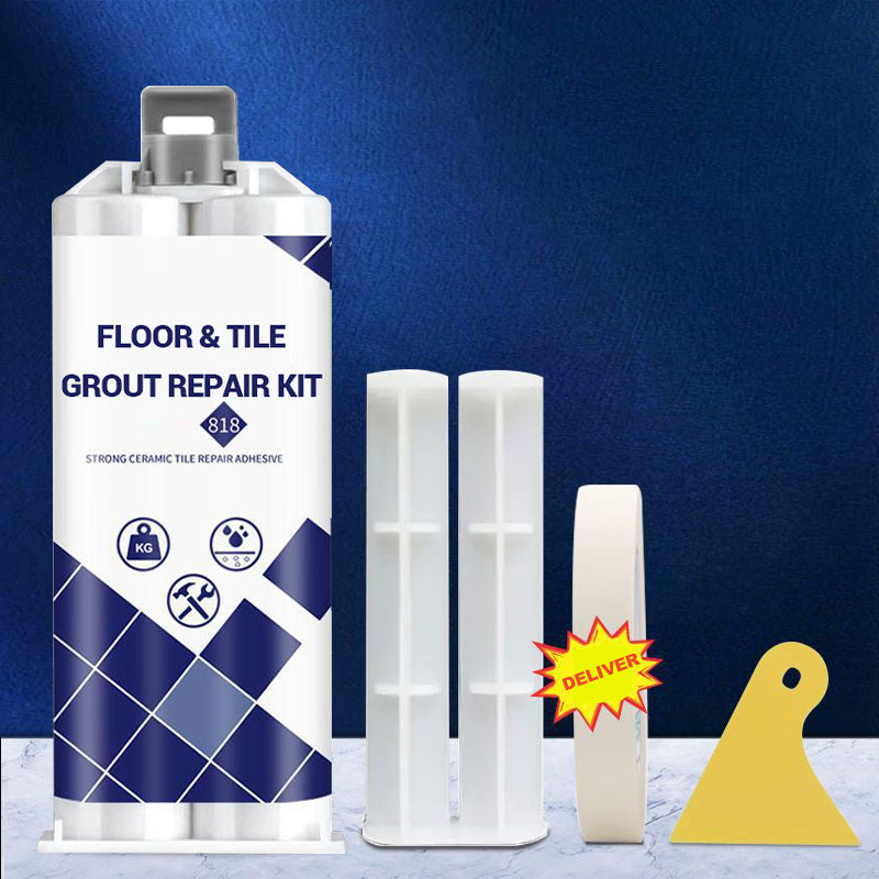 Reparaturset für Boden- und Fliesenfugen (8 kostenlose Farbpasten)