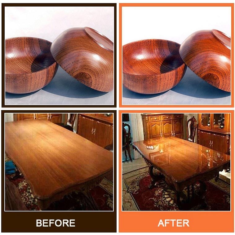 🌟Qualität und umweltfreundliche Wah🌿Natürliches Bienenwachs und Orangenöl-Holzpflegemittel