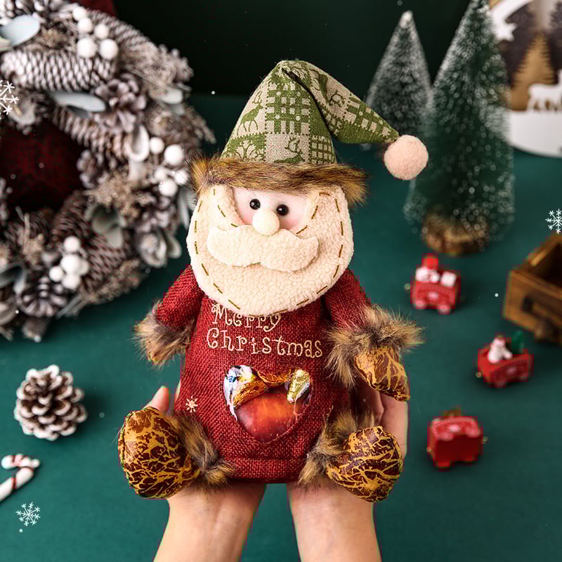 🎄🎅Ideales Geschenk🔥Weihnachtspuppen-Taschen