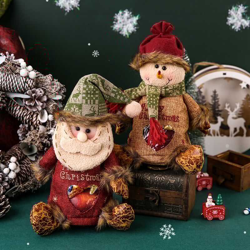 🎄🎅Ideales Geschenk🔥Weihnachtspuppen-Taschen