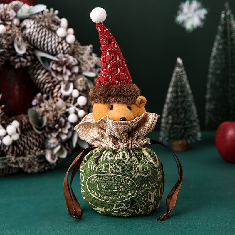 🎄🎅Ideales Geschenk🔥Weihnachtspuppen-Taschen