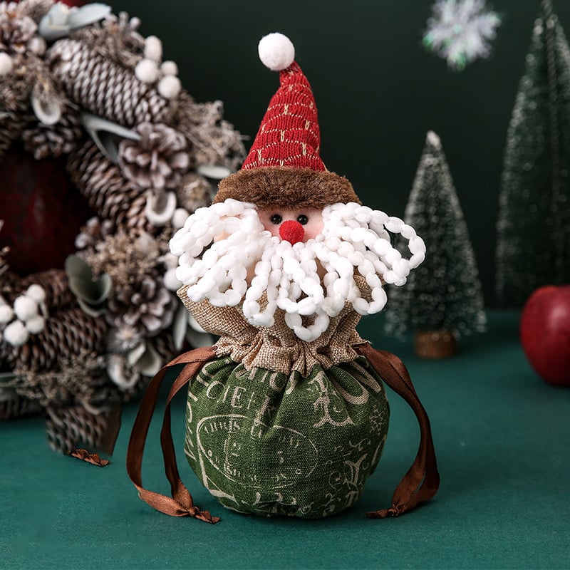 🎄🎅Ideales Geschenk🔥Weihnachtspuppen-Taschen