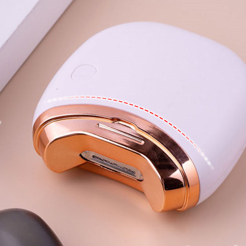 Sicherer elektrischer Nagelknipser mit Spritzschutz