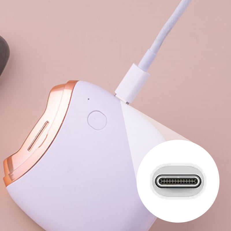 Sicherer elektrischer Nagelknipser mit Spritzschutz