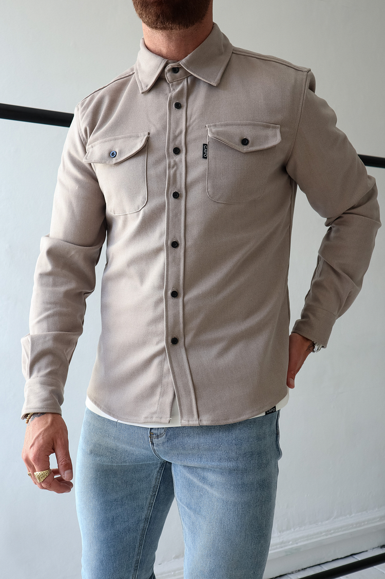 Button-Down-Hemdjacke