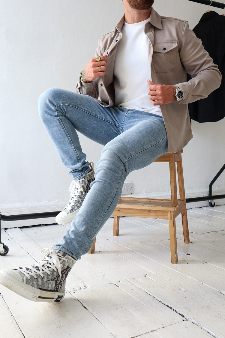 Button-Down-Hemdjacke