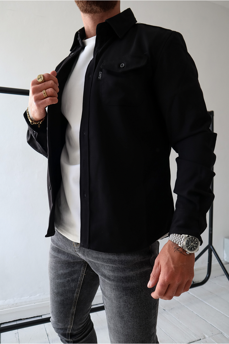 Button-Down-Hemdjacke