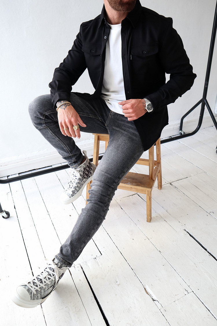 Button-Down-Hemdjacke