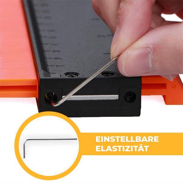 🔥Zezzo Konturenlehre Kontur-Vervielfältigungslehre mit Schloss