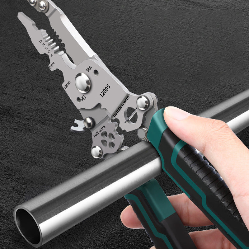 ⏳Mindestens 44% Rabatt für eine begrenzte Zeit💥Multifunktionaler Drahtschneider und Abisolierzange