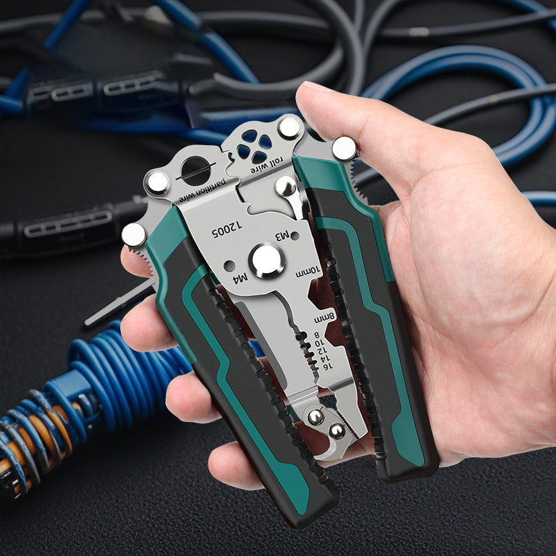 🔥 Hot Deals 49% Rabatt🔥Multifunktionaler Drahtschneider und Abisolierzange