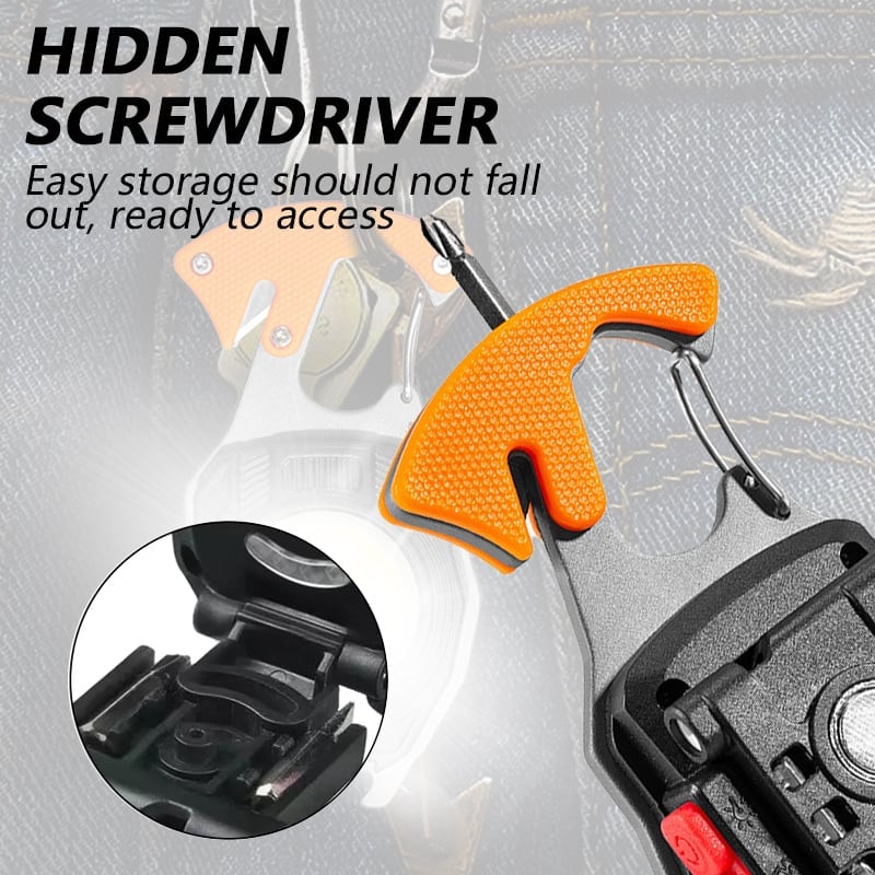 Multifunktions-Schlüsselanhänger-Taschenlampe