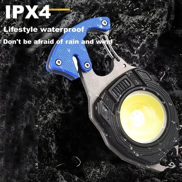 Multifunktions-Schlüsselanhänger-Taschenlampe