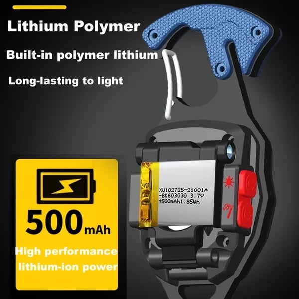 Multifunktions-Schlüsselanhänger-Taschenlampe